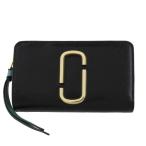 MARC JACOBS マークジェイコブス 二つ折り財布 レディース SNAPSHOT ブラック M0013356 012