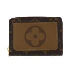 ルイヴィトン LOUIS VUITTON 二つ折り財布 モノグラム ポルトフォイユ・ルー ブラウン M81461
