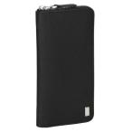 dunhill ダンヒル 長財布 メンズ ブラック 23F2P15PS001R ブラック シルバー 無地 ロゴ