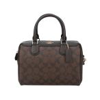 コーチ アウトレット ショルダーバッグ ハンドバッグ レディース シグネチャー ローワン サッチェル ブラウン COACH OUTLET 32203 IMAA8 ブラウン/ブラック 爆買