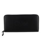クロエ Chloe 長財布 ラウンドファスナー レディース ブラック CHC23AP970 I10 001 BLACK