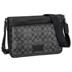 コーチ アウトレット ショルダーバッグ メンズ チャコール ブラック COACH OUTLET CH078 QBMI5 爆買