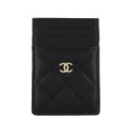 Chanel card-case lady's black CHANEL AP3595 B10583 C3906 BLACK