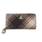 ヴィヴィアンウエストウッド長財布レディースマルチカラーVivienneWestwood51050023UD101TARTANBROWN/BLACK