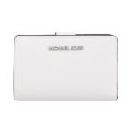 マイケルコース 二つ折り財布 レディース ジェット セット トラベル ホワイト MICHAEL KORS 35R4STVF6L OPTIC WHITE