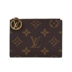 ルイヴィトン 二つ折り財布 レディース モノグラム ポルトフォイユ・リサ ブラウン LOUIS VUITTON M11380 グレナード