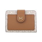 マイケルコース 二つ折り財布 レディース ブラウン MICHAEL KORS 32R4G0KF5B 149 VANILLA ACRN