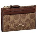 コーチ アウトレット コインケース カードケース レディース ミニ スキニー シグネチャー ブラウン COACH OUTLET CW870 IMXHE タン/ブラウン 爆買