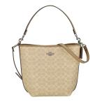 コーチ アウトレット ショルダーバッグ レディース シティ ラージ バケット バッグ・シグネチャー ベージュ COACH OUTLET CT802 SVPWH サンド/トープ