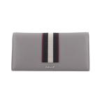 ショッピング財布 メンズ バリー 長財布 メンズ グレー BALLY 6306282 ADRIA DARK MINERAL PALLADIO