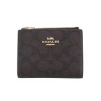 コーチ アウトレット 二つ折り財布 レディース ブラウン COACH OUTLET CW803 IMXAQ ウォルナット/ブラック