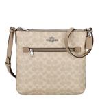 コーチ アウトレット ショルダーバッグ レディース ベージュ COACH OUTLET CCQ27 SVPWH サンド/トープ