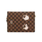 ルイヴィトンショルダーバッグダミエ...