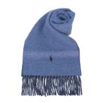 ポロ ラルフローレン マフラー メンズ ブルー POLO RALPHLAUREN PC0455 491 BU/NV