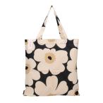 ショッピングマリメッコ マリメッコ トートバッグ レディース PIENI UNIKKO TOTE BAG ネイビー marimekko 74528 518 Mid Night blue/Cream/Hay