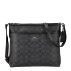 コーチ アウトレット ショルダーバッグ レディース シグネチャー ブラック COACH OUTLET CCQ21 SVO1U チャコール/ブラック