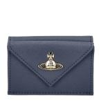 ショッピングWestwood ヴィヴィアンウエストウッド 三つ折り財布 レディース SAFFIANO PLAIN ブルー Vivienne Westwood 5115002EW S0021 K408 DENIM BLUE
