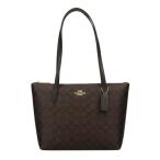 コーチ アウトレット トートバッグ レディース ブラウン COACH OUTLET CBT18 IMXAQ ウォルナット/ブラック