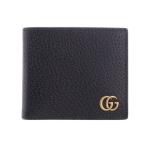 GUCCI グッチ 二つ折り財布 メンズ GGマーモント ブラック 428725 DJ20T 1000