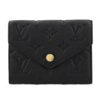 ルイヴィトン LOUIS VUITTON 三つ折り財布 ポルトフォイユ・ヴィクトリーヌ ノワール M64060 爆買