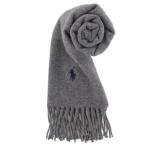 POLO RALPH LAUREN ポロラルフローレン マフラー メンズ グレー PC0476 0021 GREY HTHR 爆買