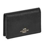 コーチ アウトレット COACH カードケース レディース ブラック 87731 IMBLK