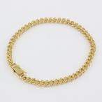 喜平ブレスレットK182面20cm...