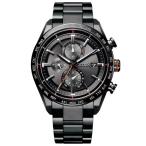シチズン 腕時計 メンズ アテッサ ブラック CITIZEN AT8185-62E ATTESA
