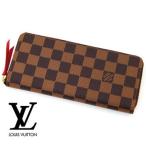 LOUIS VUITTON  ルイ ヴィトン N60534 ダミエ ラウンドファスナー長財布 ポルトフォイユ クレマンス スリーズ 新品 レディース ギフト