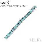 GSTV K18WG パライバトルマリン ペンダントトップ 0.20ct SELBY