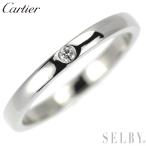 カルティエ Pt950 ダイヤモンド バンド 48号 出品3週目 SELBY