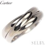 カルティエ K18WG リング トリニティ 54号 新入荷 出品1週目 SELBY