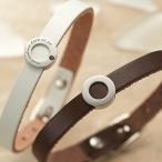 ペアブレスレット レザー 40代 カップル 人気 刻印無料 レディース メンズ ペア 名入れ おしゃれ セミオーダーメイド 005B-KS* (S21)