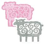 i- Okt pop up губка катануки ... овца серый &amp; розовый 2 листов ввод NIBL2S002