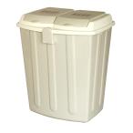  flat мир промышленность мусорная корзина eko бледный 75L песочный бежевый 