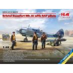 ICM 1/48 Англия .. машина Bliss toru вид four toMk.Ia w/ Pilot пластиковая модель 48313