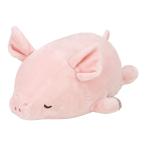 ri.. через подкладка подушка мармешлоу животное свинья. Pinky ( общая длина примерно 30cm) нежный моти моти 38983-21