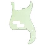 Musiclily Pro 13 дыра Precision основа pick guard 4 струна American Precision Bass для, mint green 3P