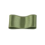 RibbonBon шелк одиночный атлас лента #136 темный оливковый зеленый 15mm ширина шт (30m) 9 размер 50 цвет развитие 