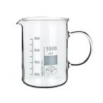  носорог Max (Simax) стекло рука есть лабораторный стакан 600mL /3-6008-03
