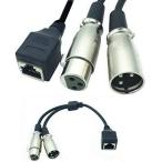 2 XLR из RJ45 женский 2*XLR 1* женский 1 * мужской 3 булавка 25cm сеть адаптер коннектор. кабель 