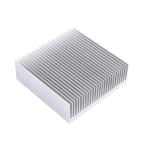 Awxlmv aluminium теплоотвод 80 x 80 x 27 mm квадратный теплоотвод радиатор схема основа доска охлаждающий вентилятор ласты 26шт.@- серебряный 