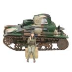 ファインモールド 1/35 歴装ヲトメシリーズ 逸花(いつか) w/九四式軽装甲車