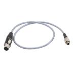 SZRMCC FVB.00.303Zaxcom для 3 булавка мужской -TA3F Mini XLR3 булавка аудио кабель ZFR300ZFR400 Sennheiser
