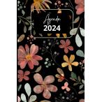 AGENDA 2024: Pianificatore settimanale 2024 A5, Agenda settimanale orizzont