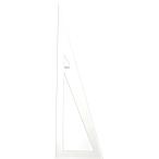 45cm крыша . распределение треугольник линейка ( чертёж бумага. верх и низ 2 flat поверхность. длина линия . линейка . перемещение зонт .. разом ... линейка,. распределение. 3/10. крыша . распределение как compact, легкость сделал товар )