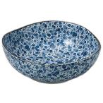  индиго . маленький цветок треугольник 68 горшок [ 20.5 x 20.5 x 7.4cm ] | средний горшок seto моно ho mpo(Setomonohonpo)