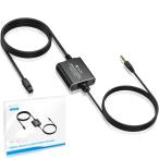 eSynic 192KHz цифровой - аналог изменение оптический цифровой to 3.5mm DA конвертер 