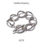 Hawk Company ホークカンパニー ブレスレット シルバーチェーン 日本製 メンズ レディース アクセサリー 雑貨 6179