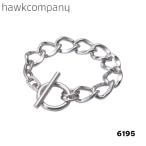 Hawk Company Hawk Company цепь браслет серебряный сделано в Японии мужской женский унисекс аксессуары 6195